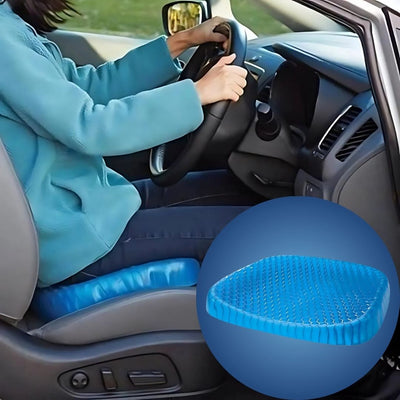 ConfortGel Coussin Orthopédique en Gel | Soulagement de la Pression - Douleur au Coccyx - Soutien Lombaire - Pour Bureau - Voiture - Fauteuil Roulant