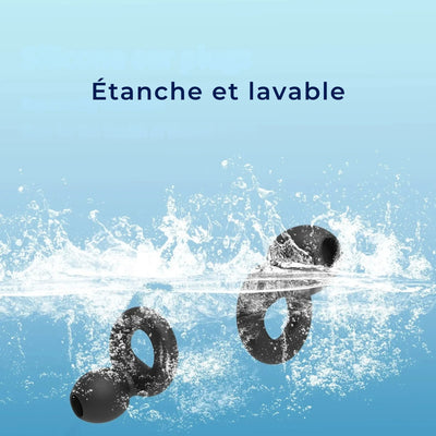 QuietGuard Bouchons d'Oreilles Anti-Bruit Confortables | Pour le Sommeil - les Voyages - les Concerts - la Natation - le Travail